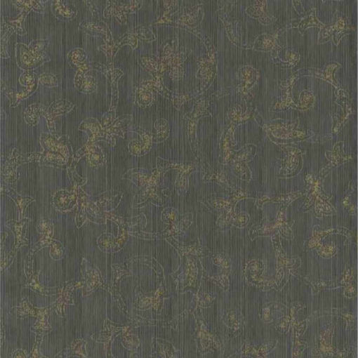Picture of WRAPPING SHEET BLACK WITH GOLD PATTERN - 50 X 70CM
